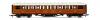 Hornby - R40453 - LNER Gresley Corridor Teak Coaches 3rd class 31869